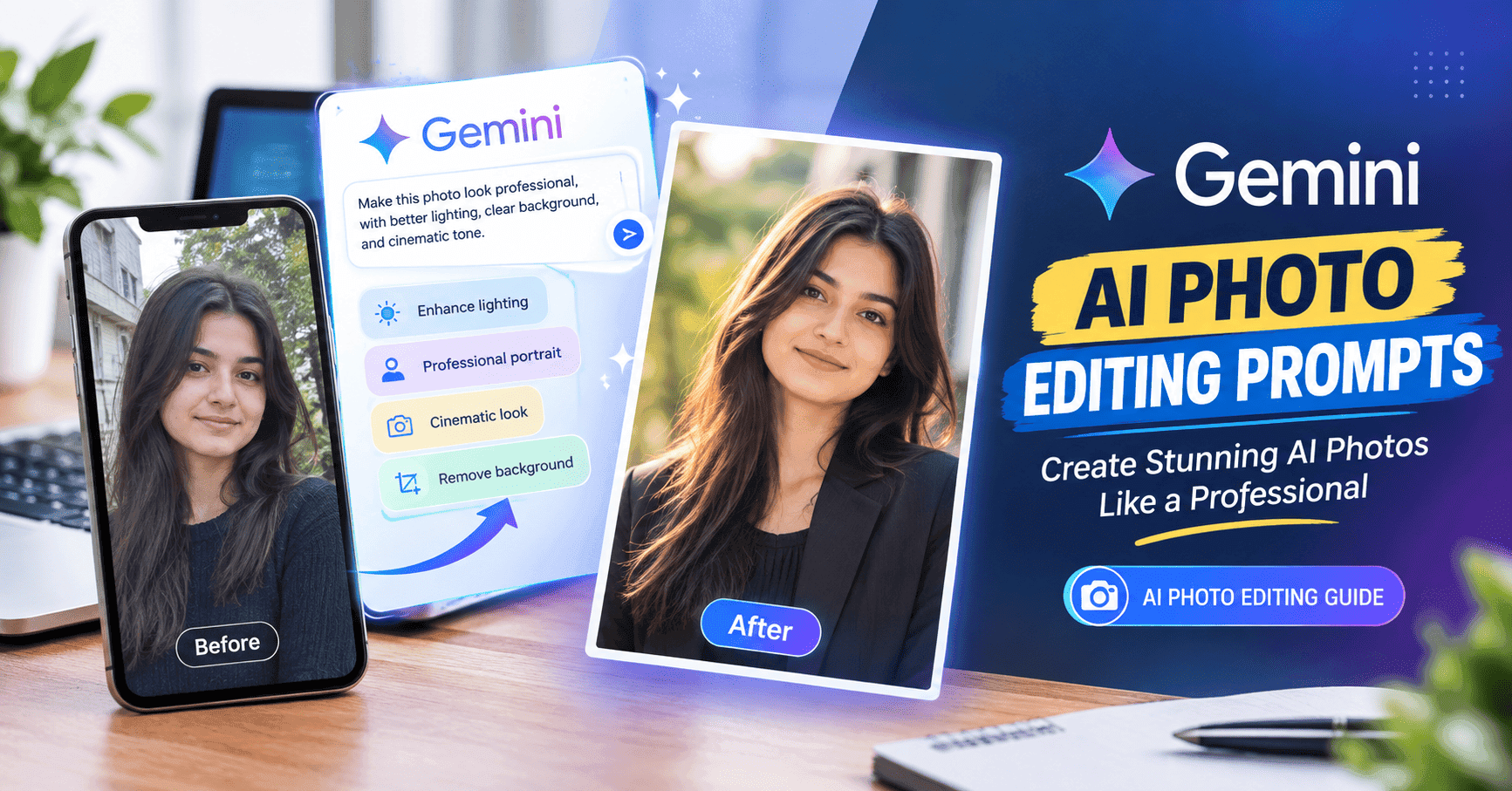 Gemini AI Photo Editing Prompts: Top 5 Powerful Prompts to Create Stunning AI Photos in 2026